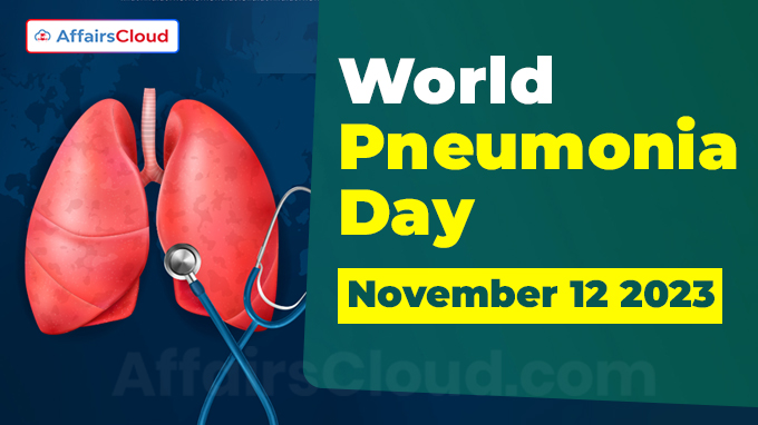 World Pneumonia Day - November 12 2023