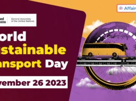 World Sustainable Transport Day - November 26 2023