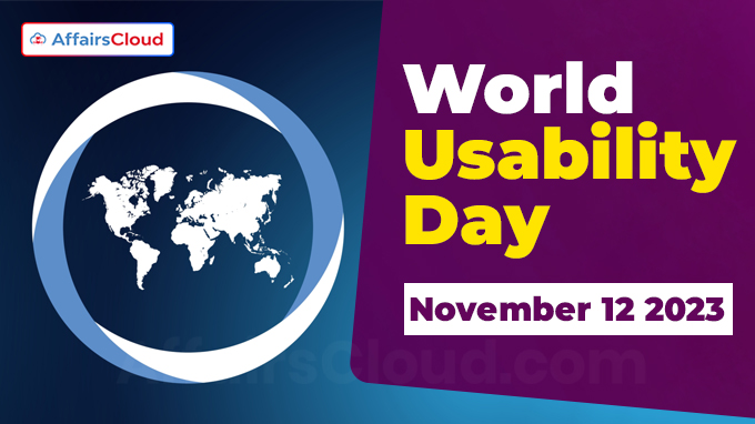 World Usability Day - November 12 2023