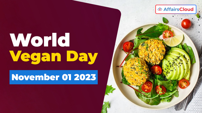 World Vegan Day - November 01 2023