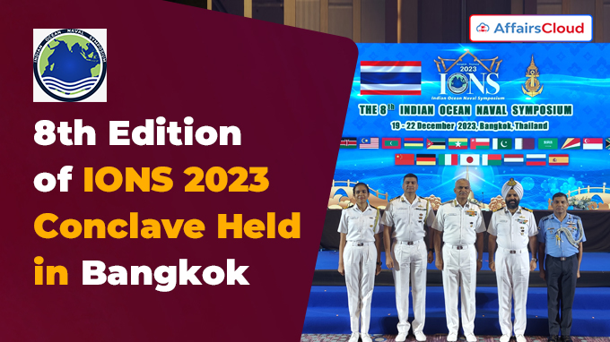8th Edition of IONS 2023 Conclave Held in Bangkok