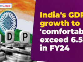 India's GDP growth to 'comfortably' exceed 6.5% in FY24