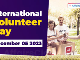 International Volunteer Day - December 05 2023
