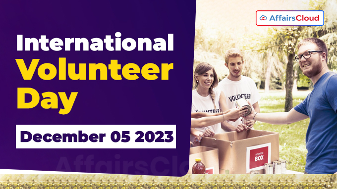 International Volunteer Day - December 05 2023