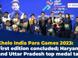 Khelo India Para Games 2023 First edition concluded Haryana and Uttar Pradesh top medal tally