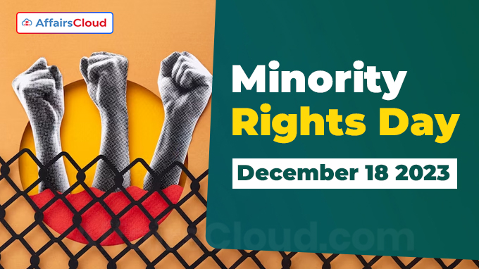 Minority Rights Day - December 18 2023