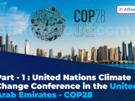 Part 1 United Nations’ Framework Convention on Climate Change in the United Arab Emirates