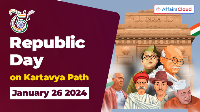 75th Republic Day on Kartavya Path - January 26 2024