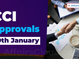 CCI Approvals on 30th January