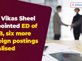 IAS Vikas Sheel appointed ED of ADB, six more foreign postings finalised