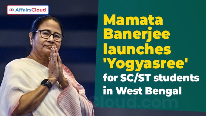 Mamata Banerjee launches 'Yogyasree' for SC-ST students in West Bengal