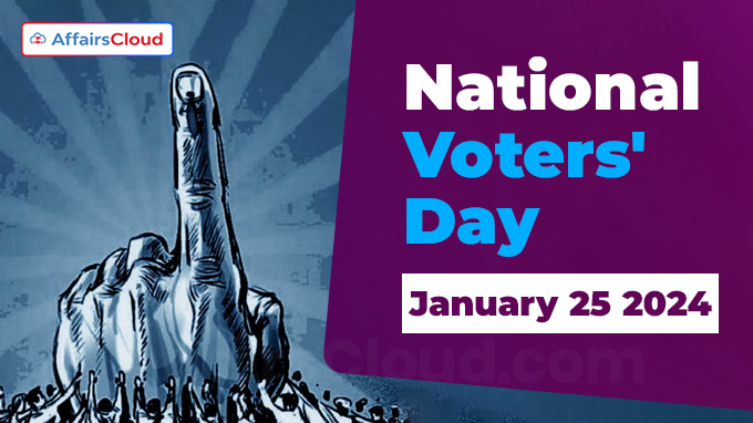 National Voters' Day - January 25 2024