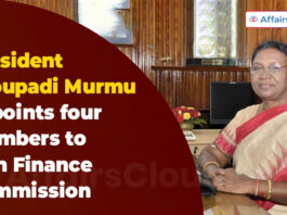 President Murmu appoints four members to 16th Finance Commission