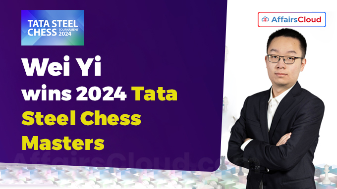 Wei Yi wins 2024 Tata Steel Masters