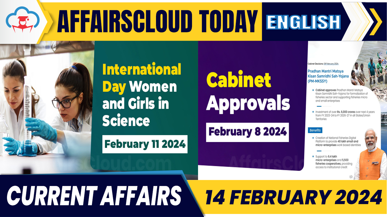 Current Affairs 14 February 2023 English