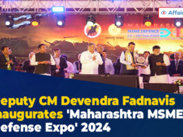 Deputy CM Devendra Fadnavis inaugurates 'Maharashtra MSME Defense Expo' 2024