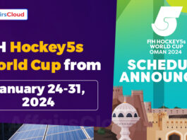 FIH Hockey5s World Cup from January 24-31,2024