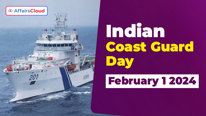 Indian Coast Guard Day - February 1 2024