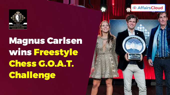 Magnus Carlsen wins Freestyle Chess G.O.A
