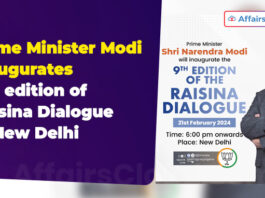 PM Modi inaugurates 9th edition of Raisina Dialogue in New Delhi 2024
