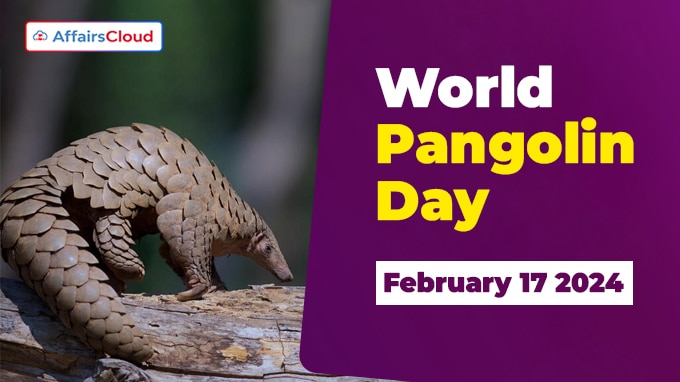 World Pangolin Day - February 17 2024