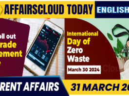Current Affairs 31 March 2024 English (1)