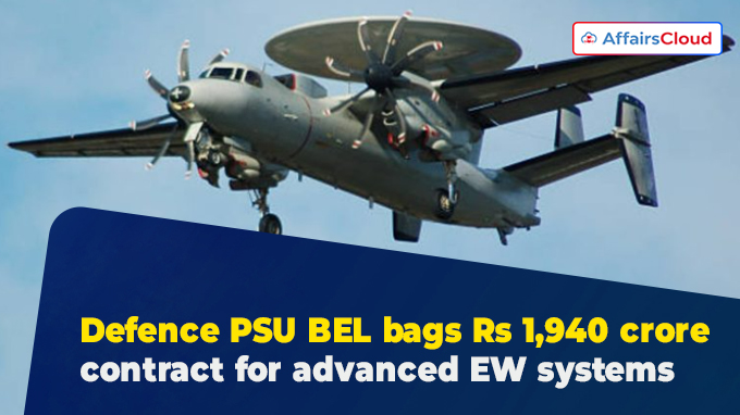 Defence PSU BEL bags Rs 1,940 crore contract for advanced EW systems