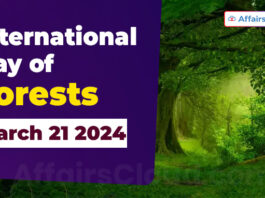 International Day of Forests - March 21 2024