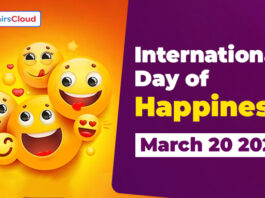 International Day of Happiness - March 20 2024