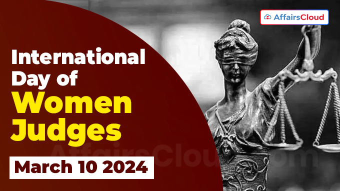 International Day of Women Judges March 10 2024