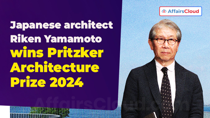 Japanese architect Riken Yamamoto wins Pritzker Architecture Prize 2024