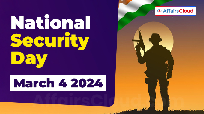 National Security Day - March 4 2024