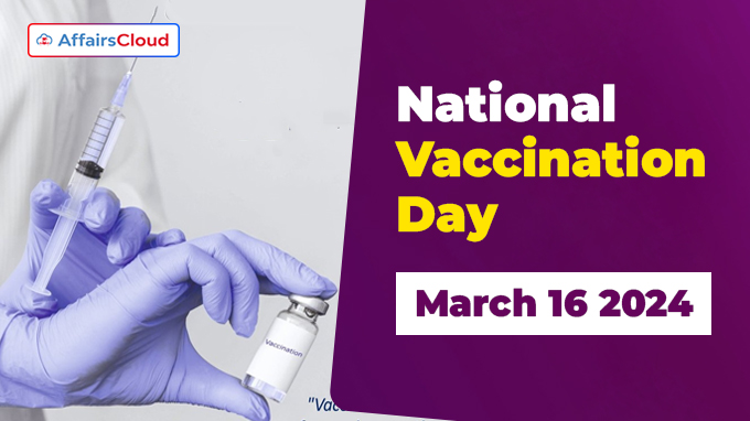 National Vaccination Day - March 16 2024