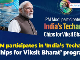 PM participates in ‘India’s Techade Chips for Viksit Bharat’ program