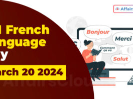 UN French Language Day - March 20 2024