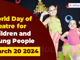 World Day of Theatre for Children and Young People - March 20 2024