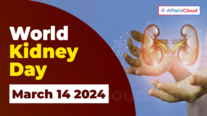 World Kidney Day - March 14 2024