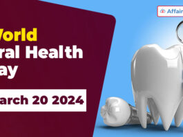 World Oral Health Day - March 20 2024