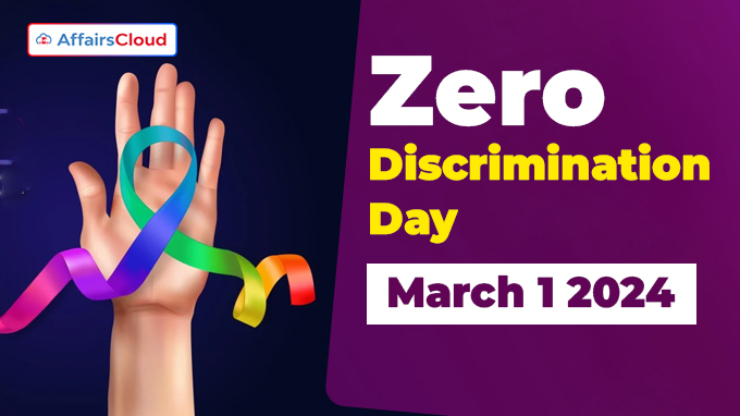 Zero Discrimination Day - March 1 2024