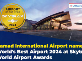 Hamad International Airport named World's Best Airport 2024 at Skytrax World Airport Awards
