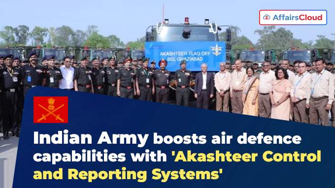 Indian Army boosts air defence capabilities with 'Akashteer Control and Reporting Systems'