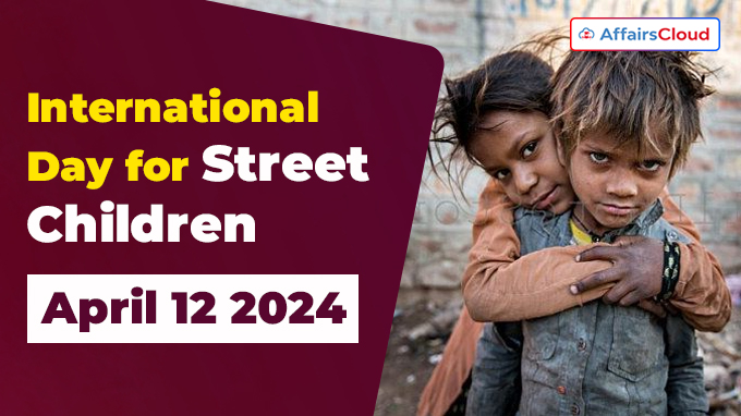 International Day for Street Children - April 12 2024