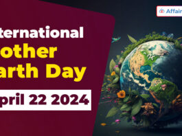 International Mother Earth Day - April 22 2024
