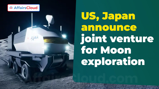 US, Japan announce joint venture for Moon exploration