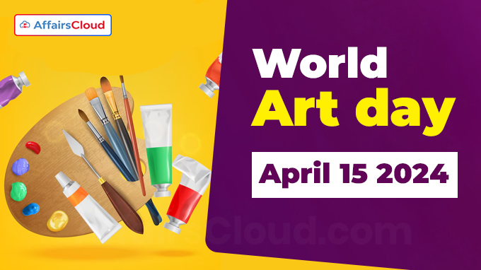 World Art day - April 15 2024