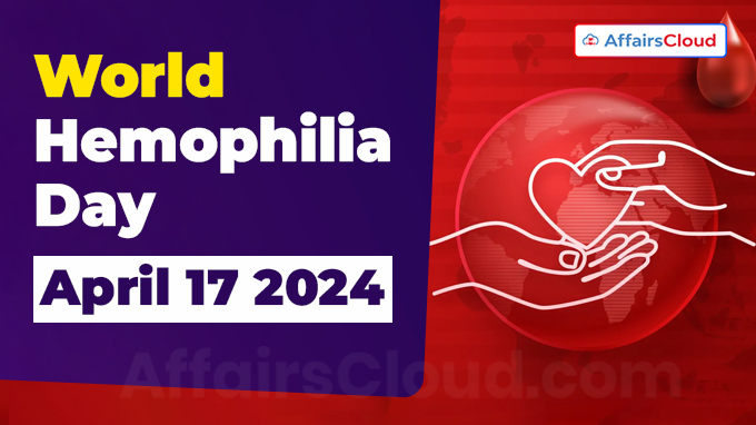 World Hemophilia Day - April 17 2024