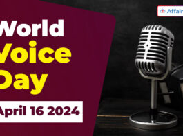 World Voice Day - April 16 2024