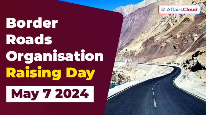 Border Roads Organisation Raising Day - May 7 2024