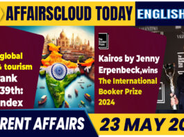 Current Affairs 23 May 2024 English