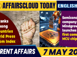 Current Affairs 7 May 2024 English